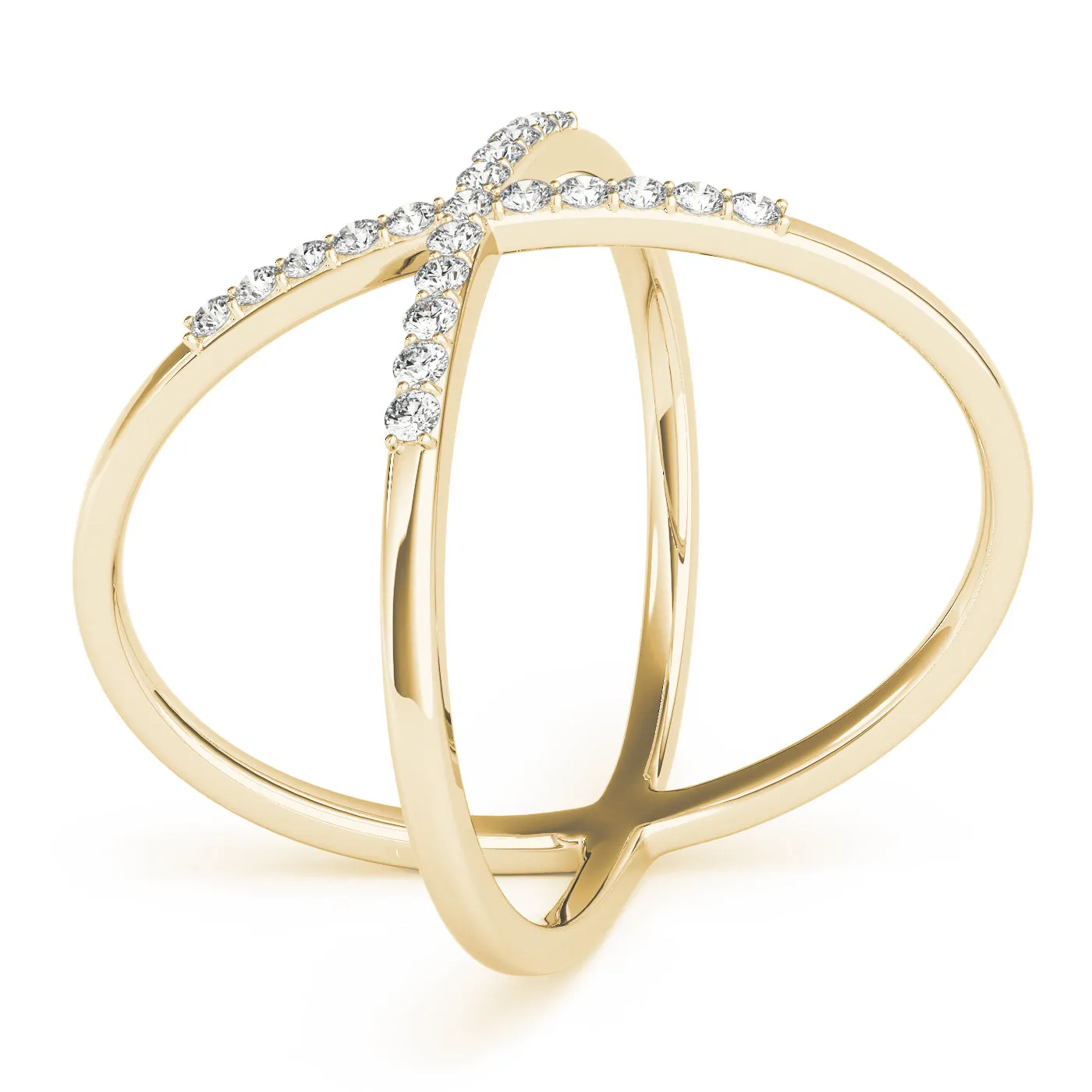 14K Gold Open Concept Ring