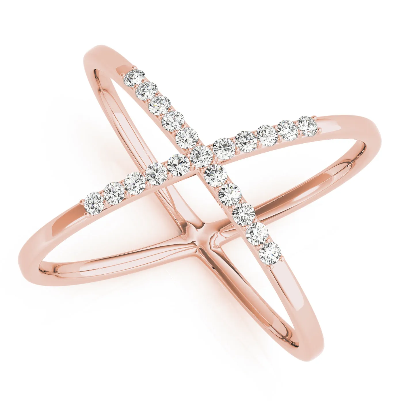 14K Gold Open Concept Ring