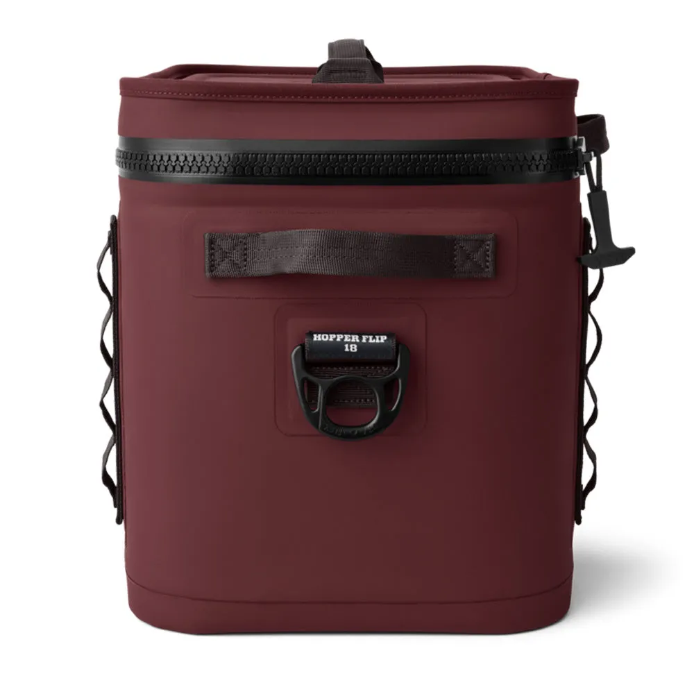18060131506 HIELERA SUAVE HOPPER FLIP 18 WILD VINE RED / DARK GREY MARCA YETI