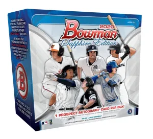 2020 Bowman Sapphire Baseball Box