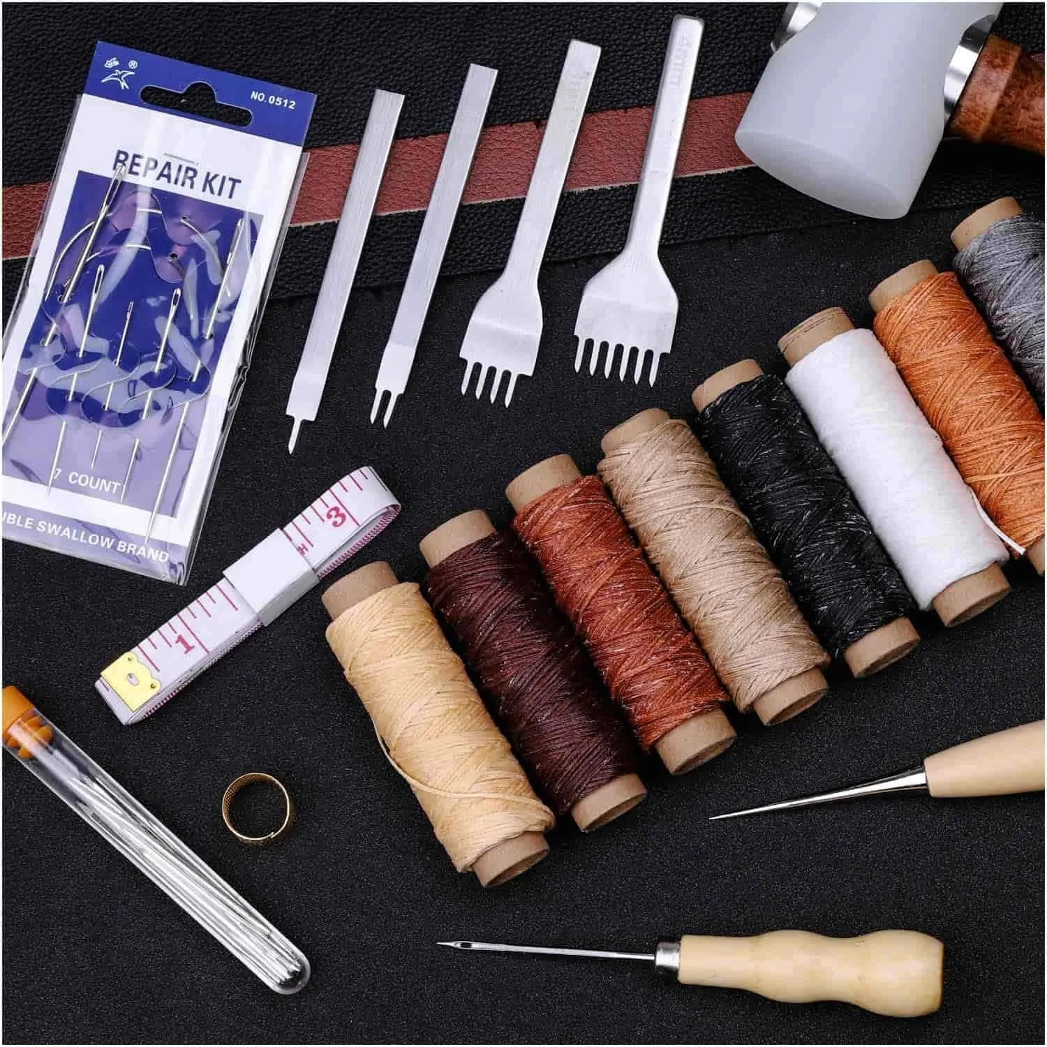 35 Pcs Leather Stitching Tools set for Beginner