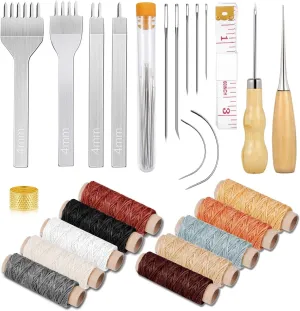 35 Pcs Leather Stitching Tools set for Beginner