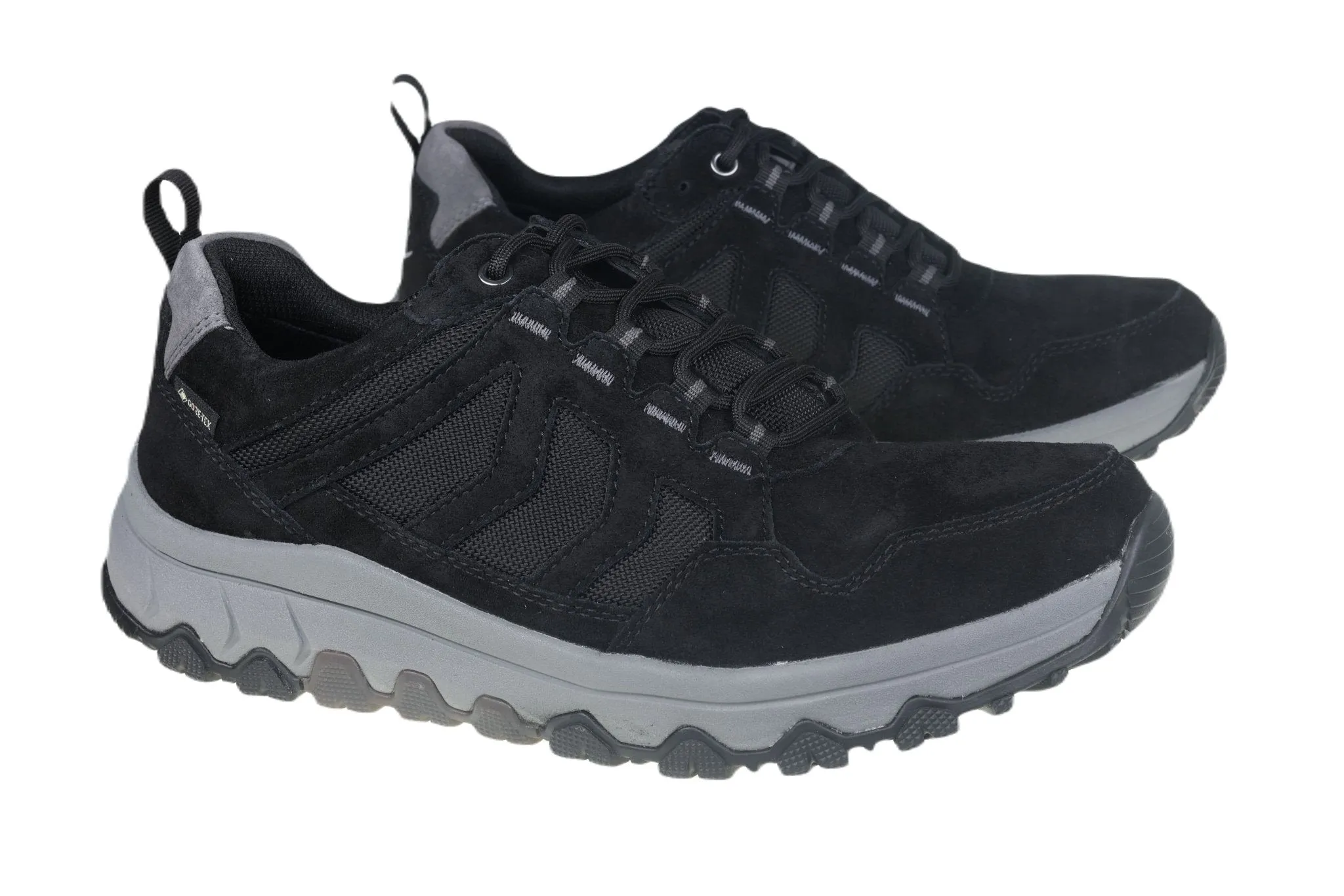 '8005.50.01' men's waterproof walking sneakers - Black