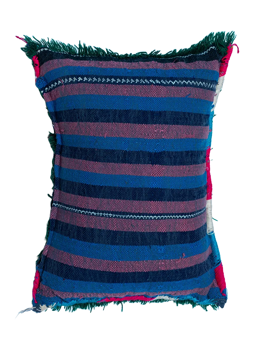 Ain Leuh Vintage Pillow - Lush Indigo