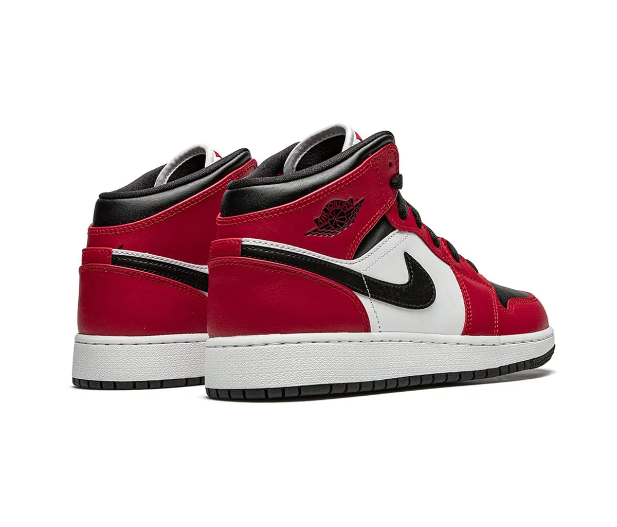 Air Jordan 1 Mid Chicago Black Toe (GS)