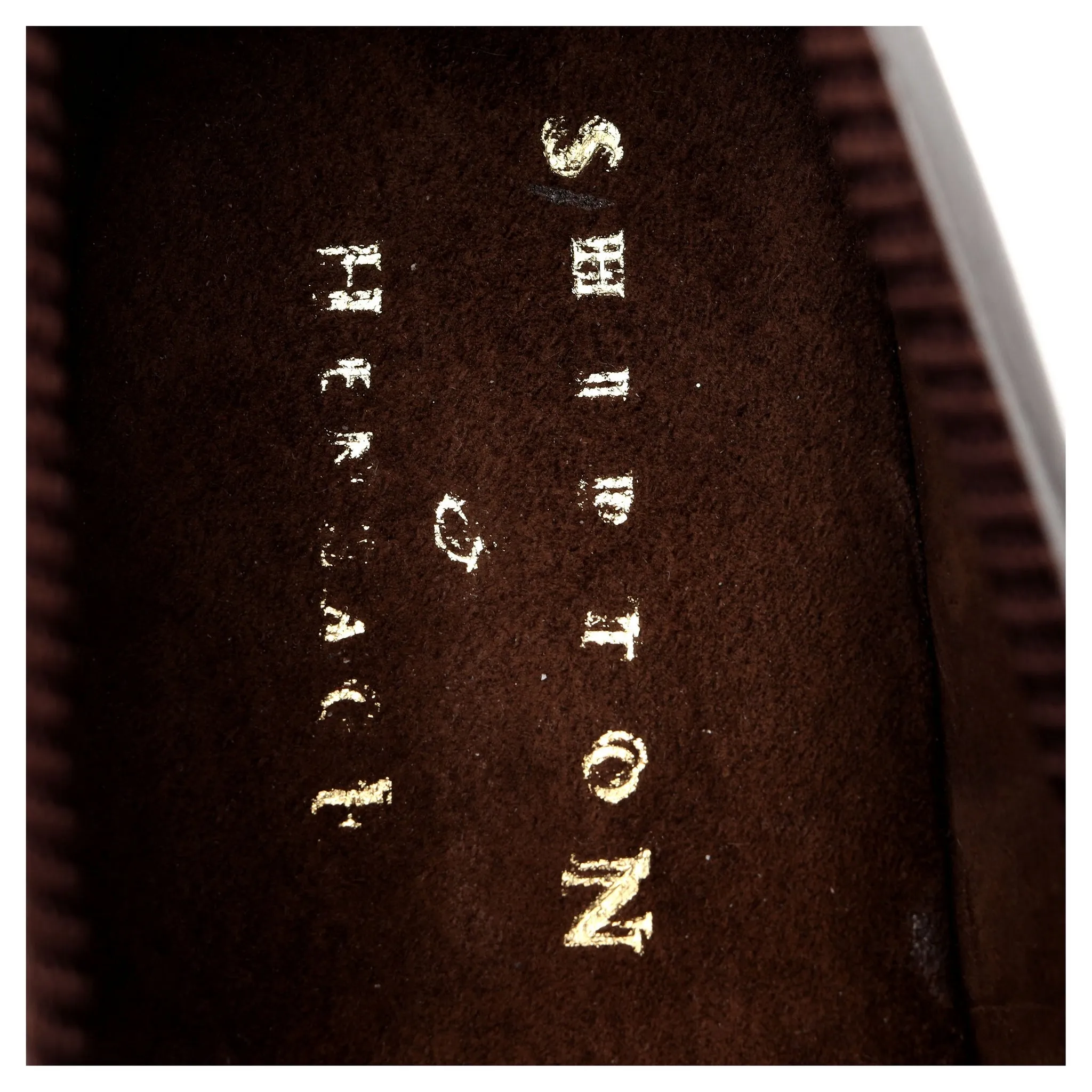 'Albert' Dark Brown Leather Slippers UK 11.5