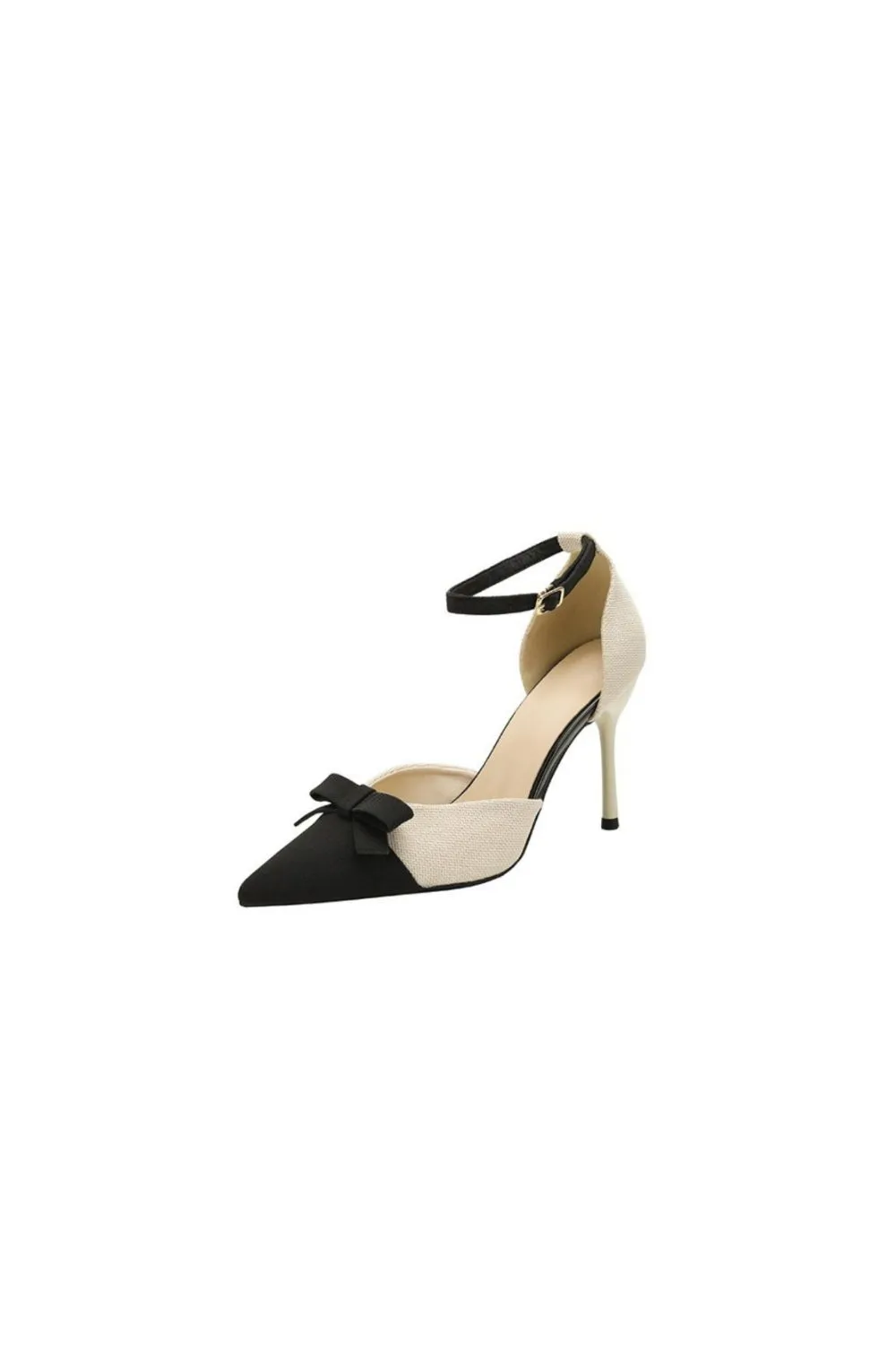 Amelia Bow Point Toe Stiletto Pumps | 2 Colors | Poundton