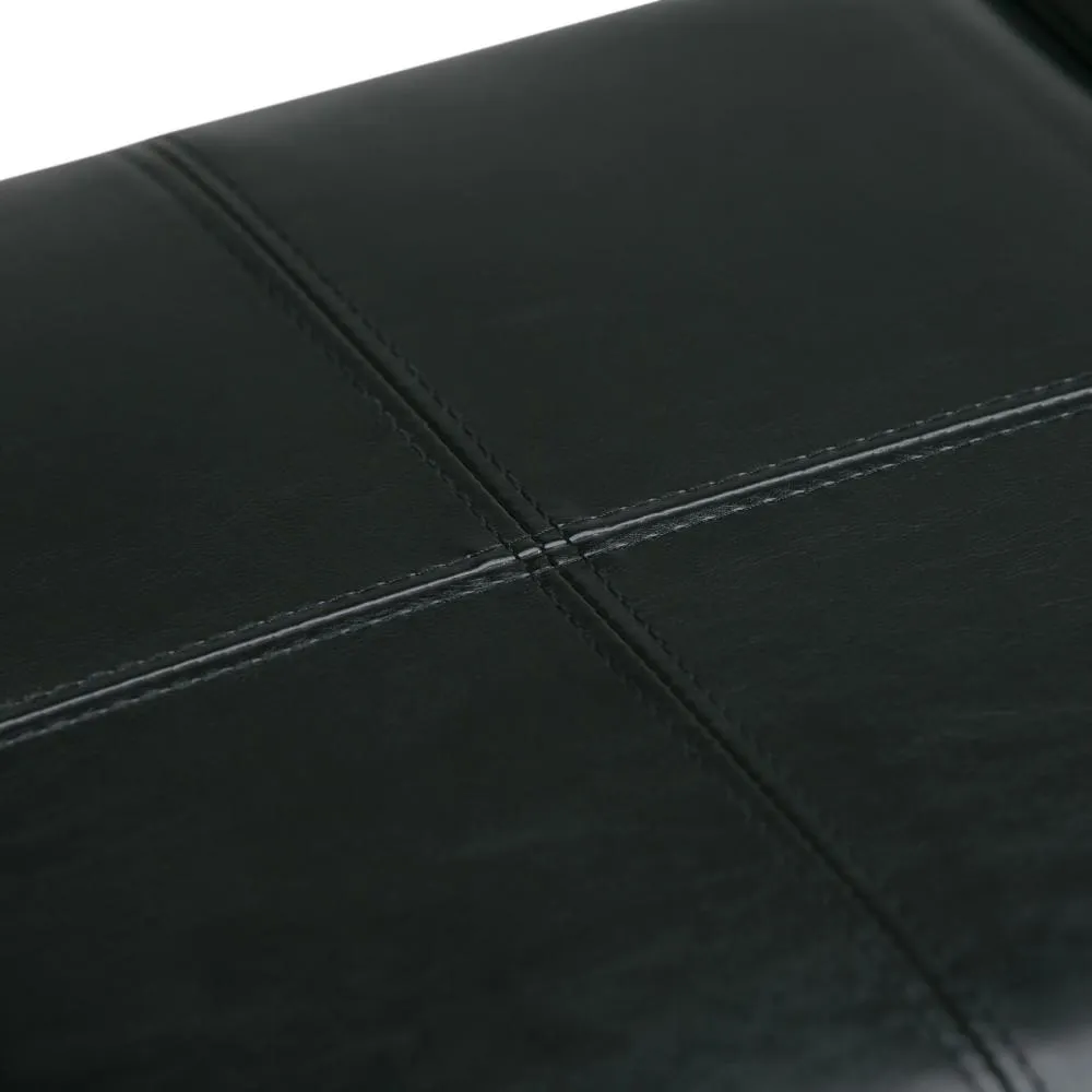 Avalon 3 Trays Ottoman in Vegan Leather