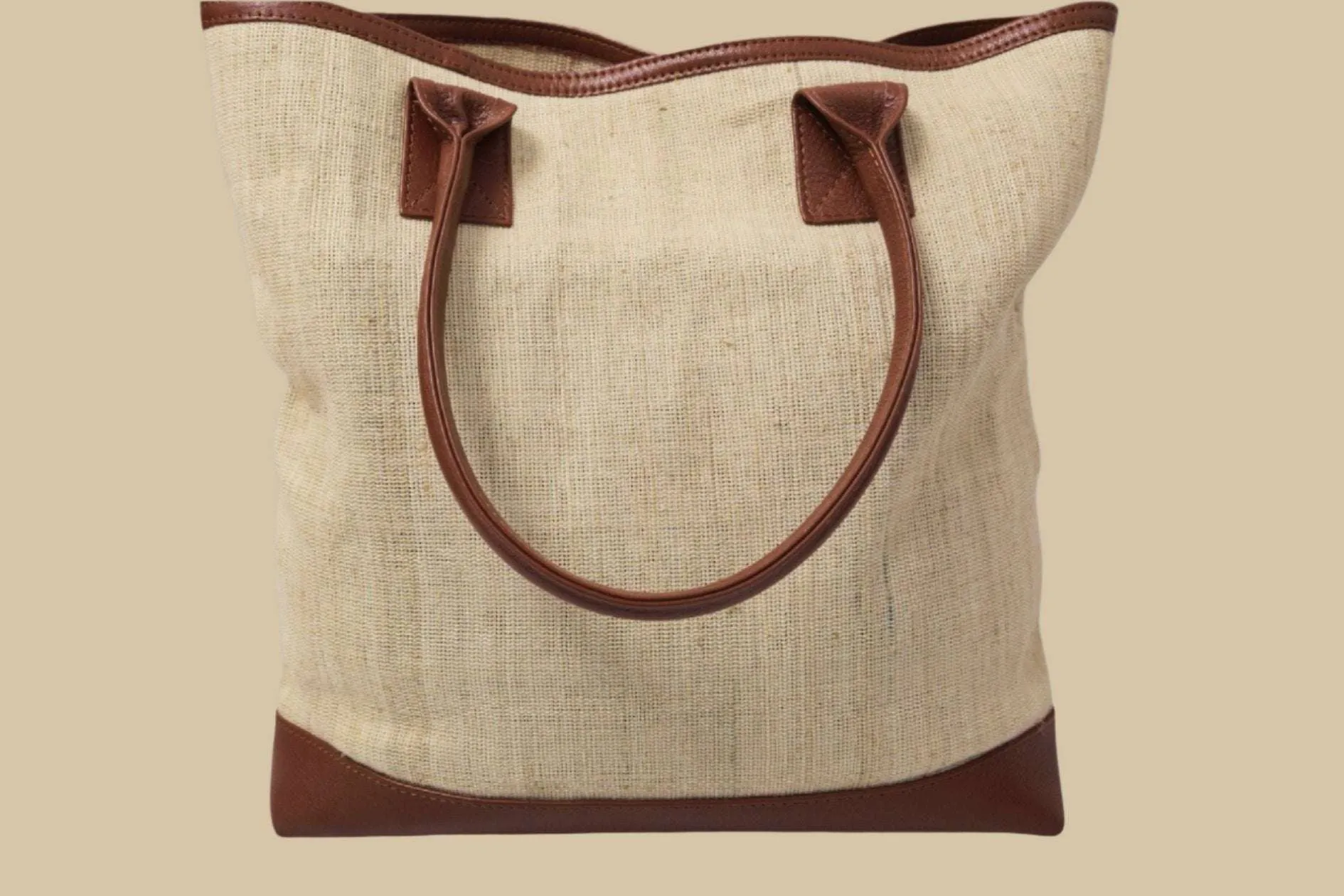 Banana Fiber Leather Tote Bag