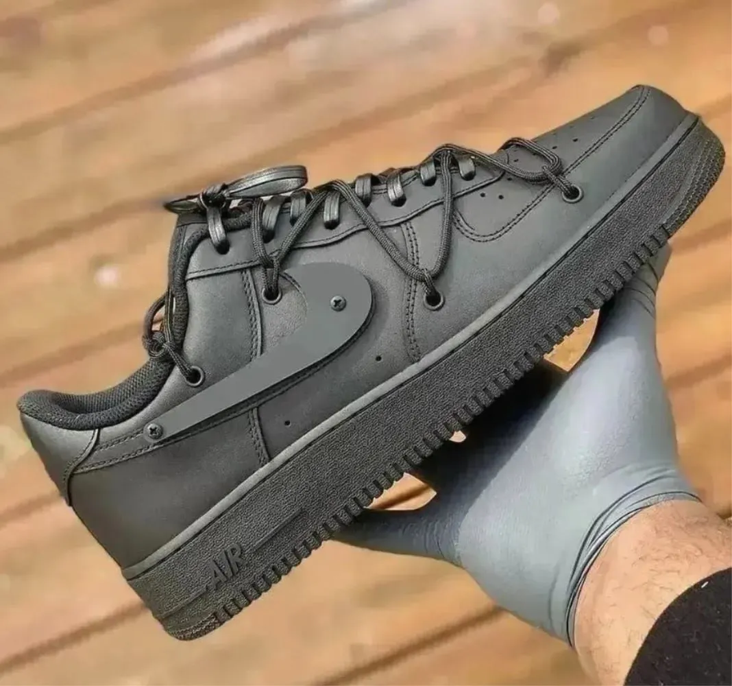 Black Custom Air Force 1