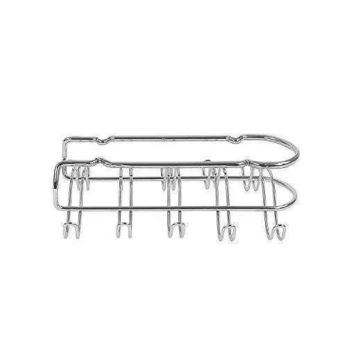 Blikke Decorative Kitchen Mounted Under Cabinet or Over the Shelf Rack Holder for Hanging Coffee Mugs and Tea Cups