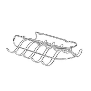 Blikke Decorative Kitchen Mounted Under Cabinet or Over the Shelf Rack Holder for Hanging Coffee Mugs and Tea Cups