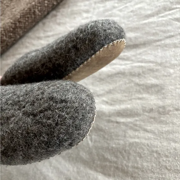 Boiled Wool Slippers