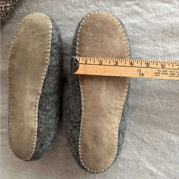 Boiled Wool Slippers