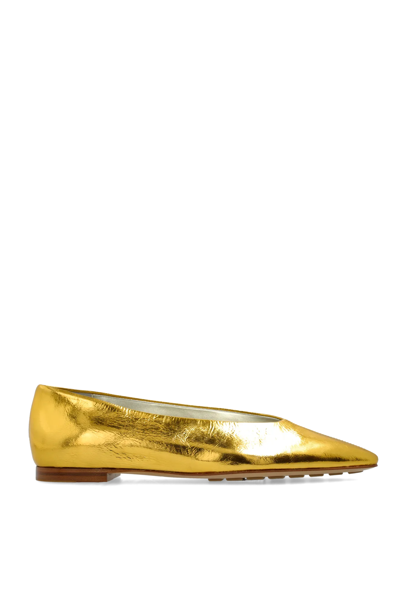 Bottega Veneta Ballerinas Sofia in GOLD - 37