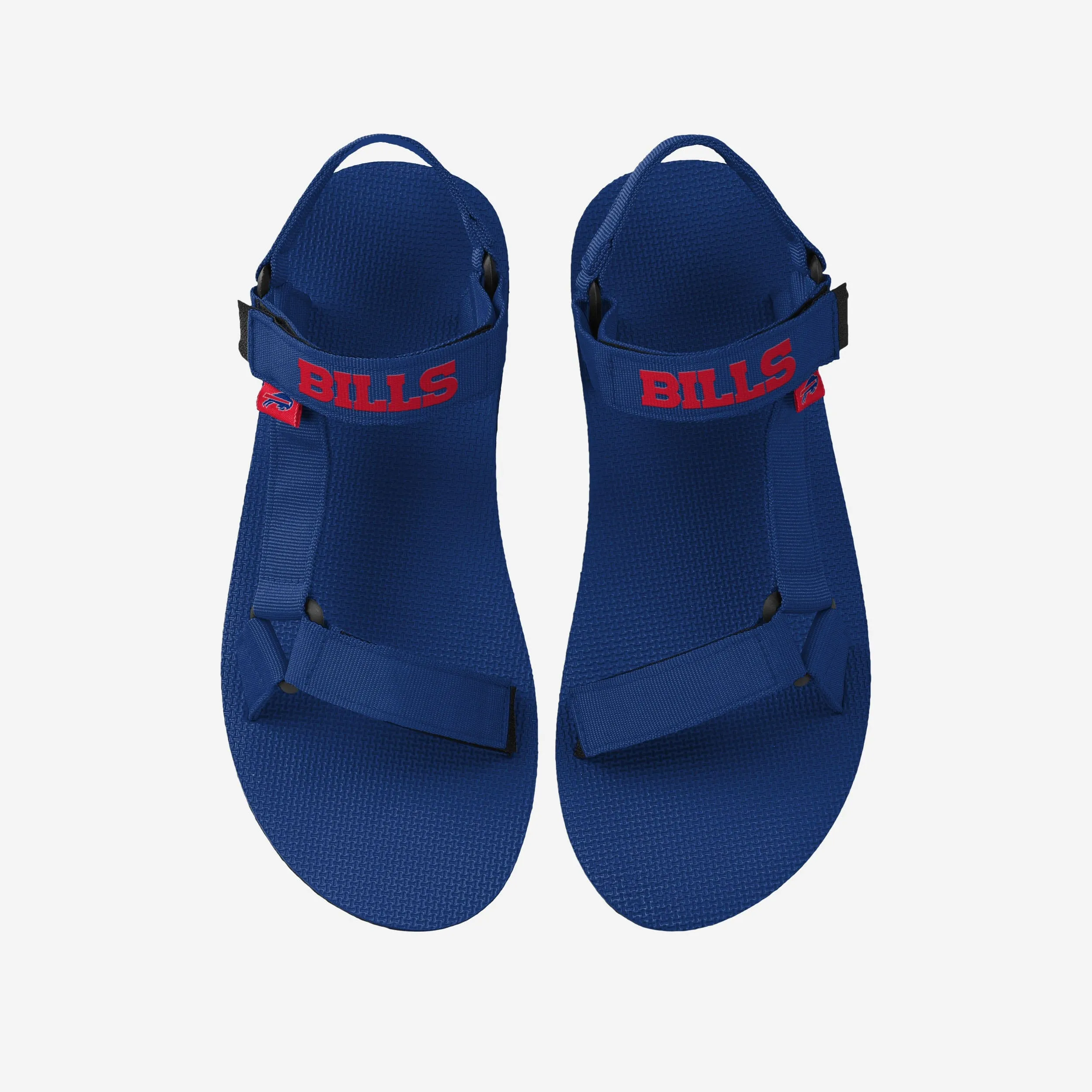 Buffalo Bills Mens Solid Strap Sandal