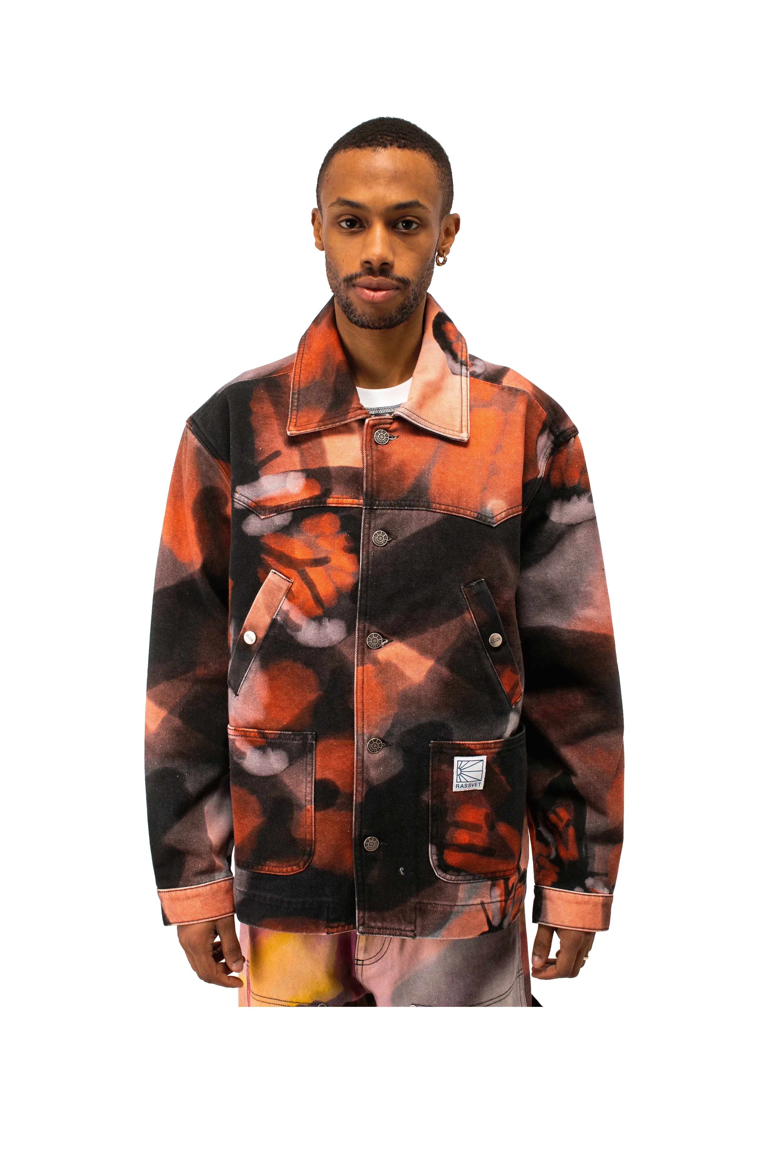 Butterfly All Over Print Jacket Woven