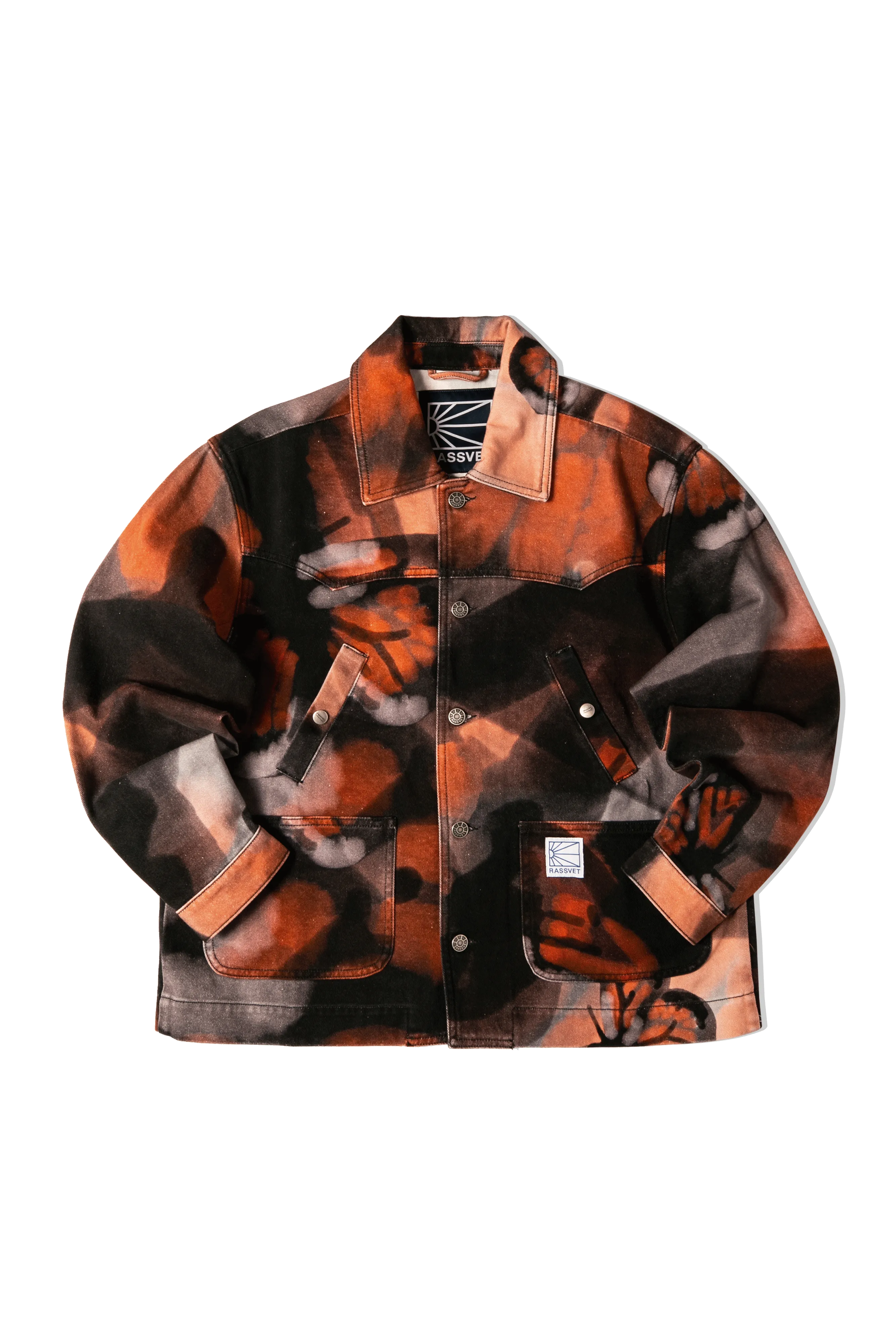Butterfly All Over Print Jacket Woven