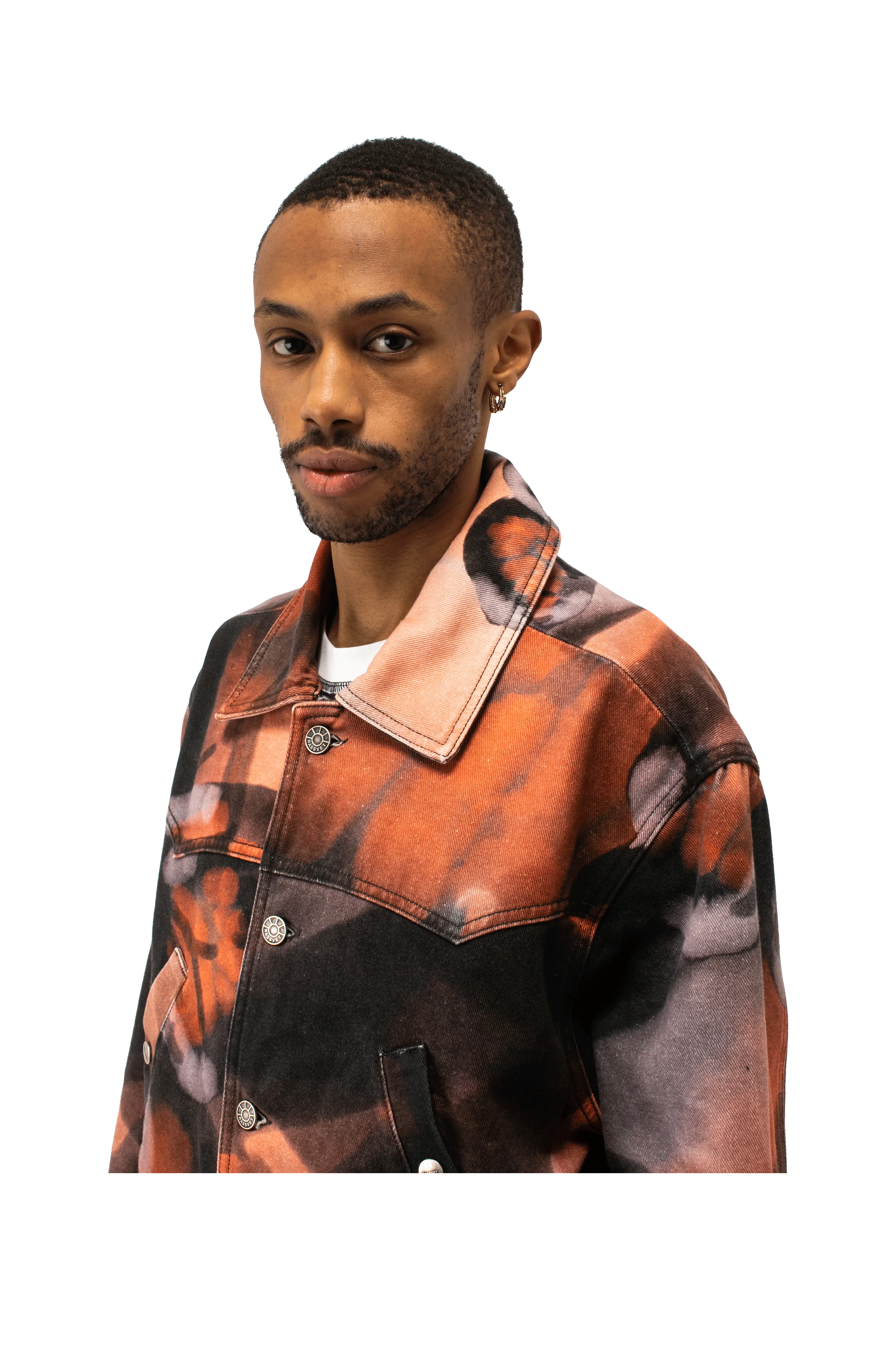 Butterfly All Over Print Jacket Woven