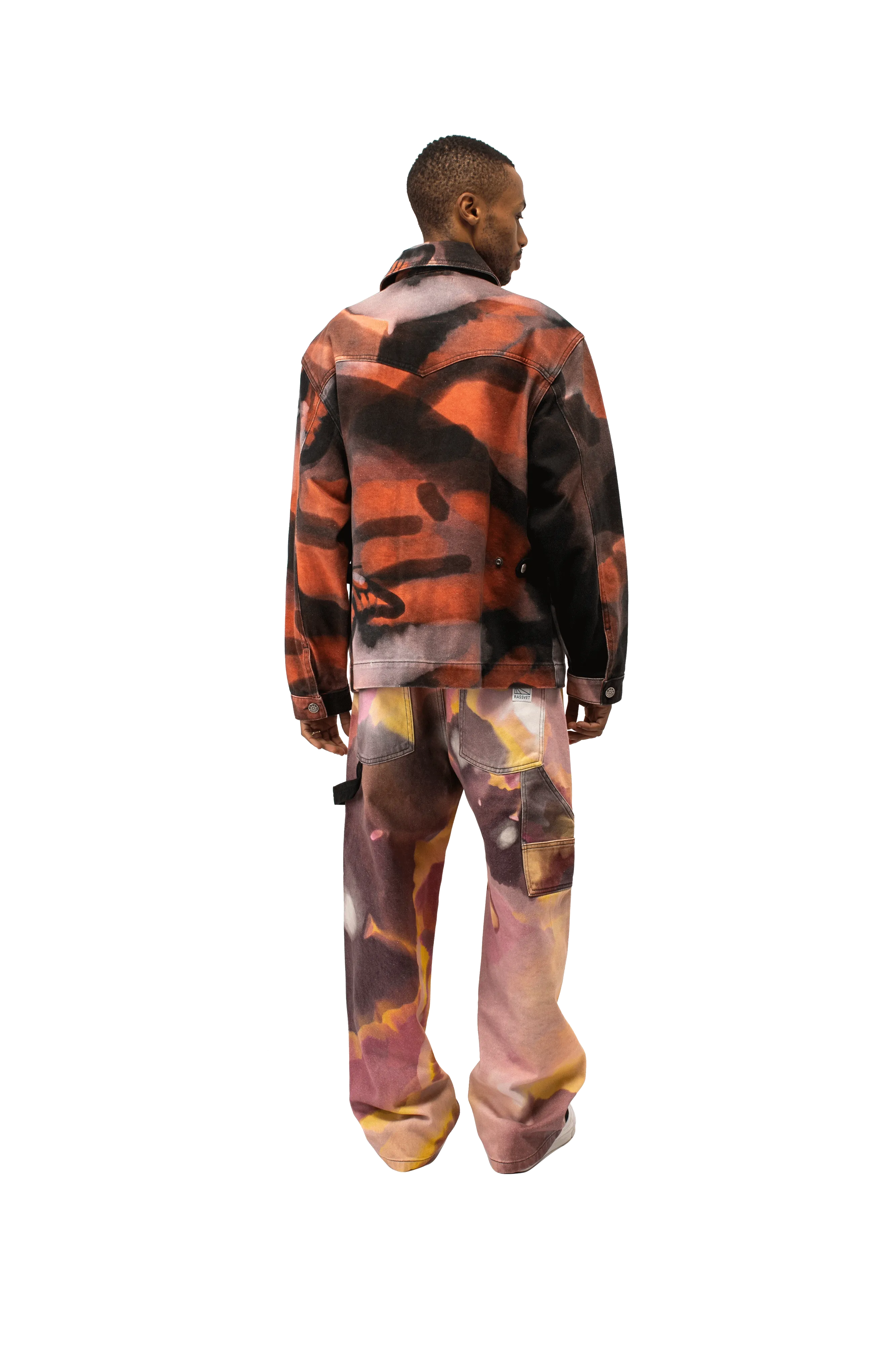 Butterfly All Over Print Jacket Woven