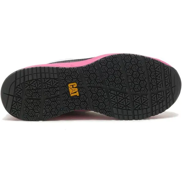 CAT Women's Streamline Runner CCT Original Work Shoe - White/Black - P91498