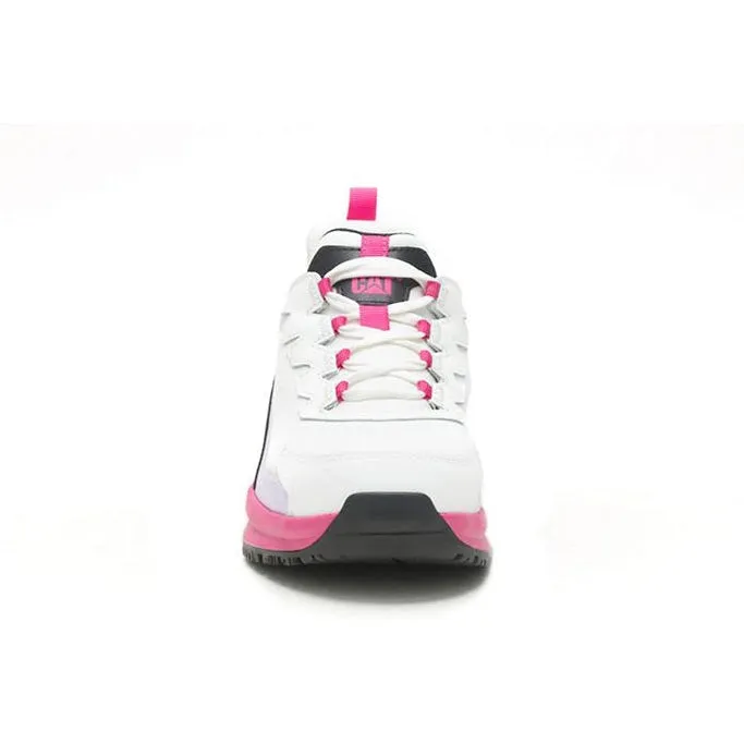 CAT Women's Streamline Runner CCT Original Work Shoe - White/Black - P91498