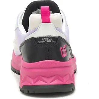 CAT Women's Streamline Runner CCT Original Work Shoe - White/Black - P91498
