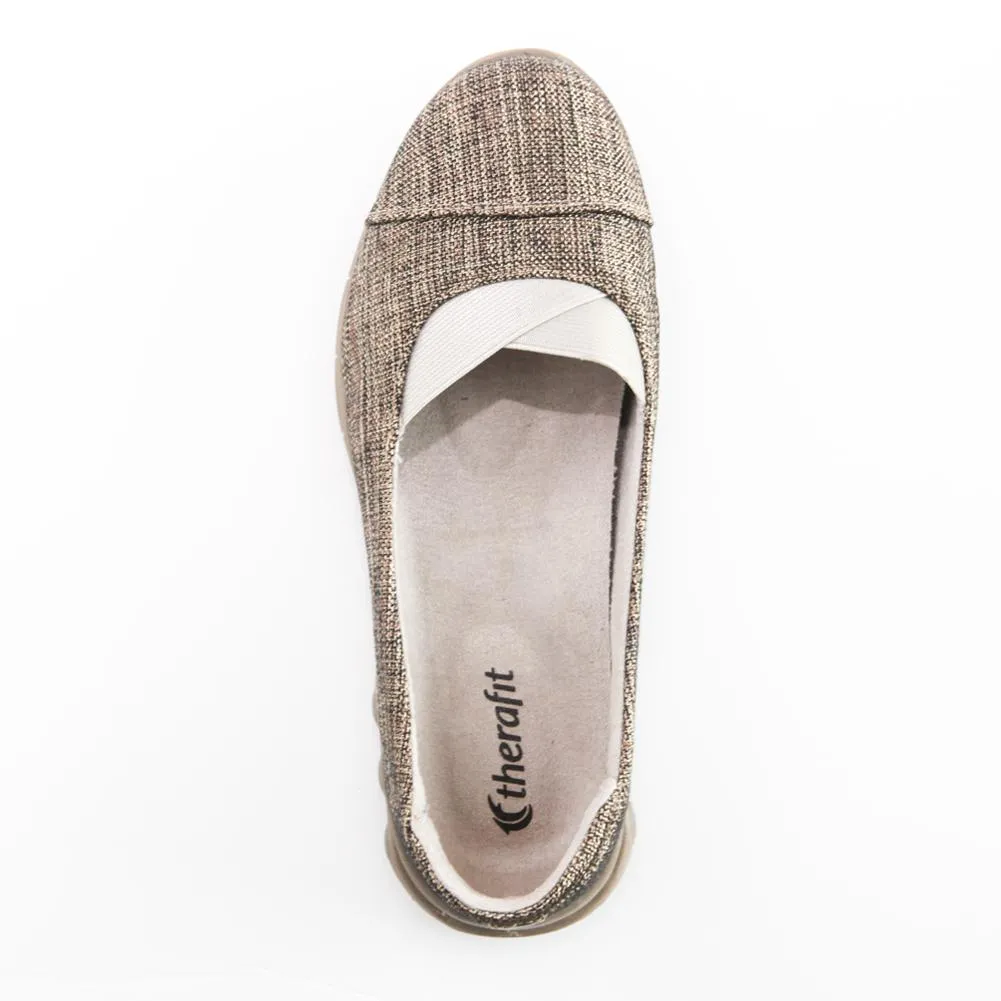 Chanell Women's Fabric Ballet Flat
