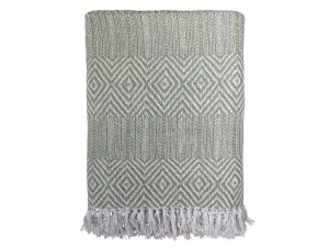 Chic Antique plaid af overskudsgarn m. striber