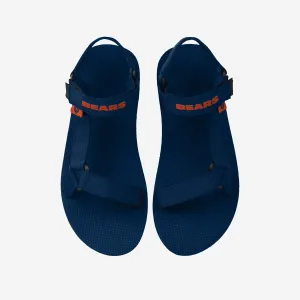 Chicago Bears Mens Solid Strap Sandal