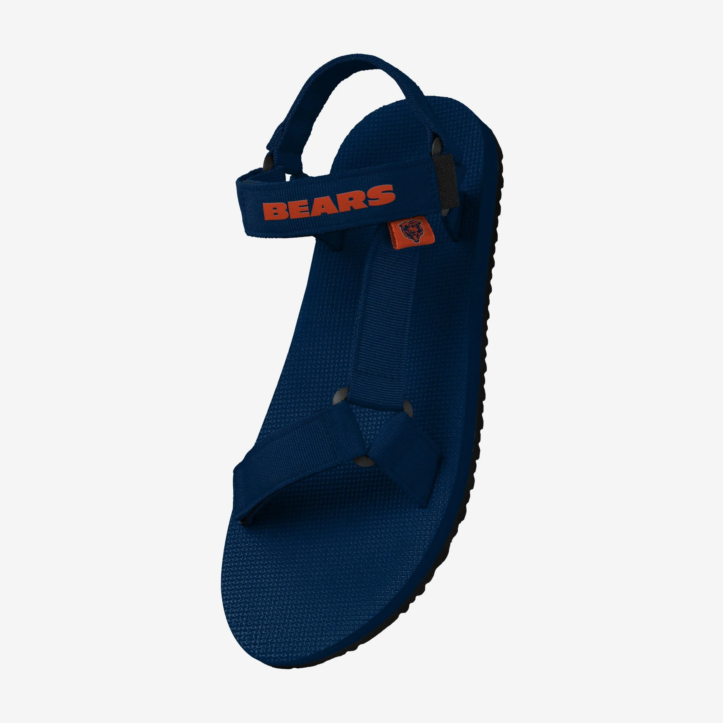 Chicago Bears Mens Solid Strap Sandal