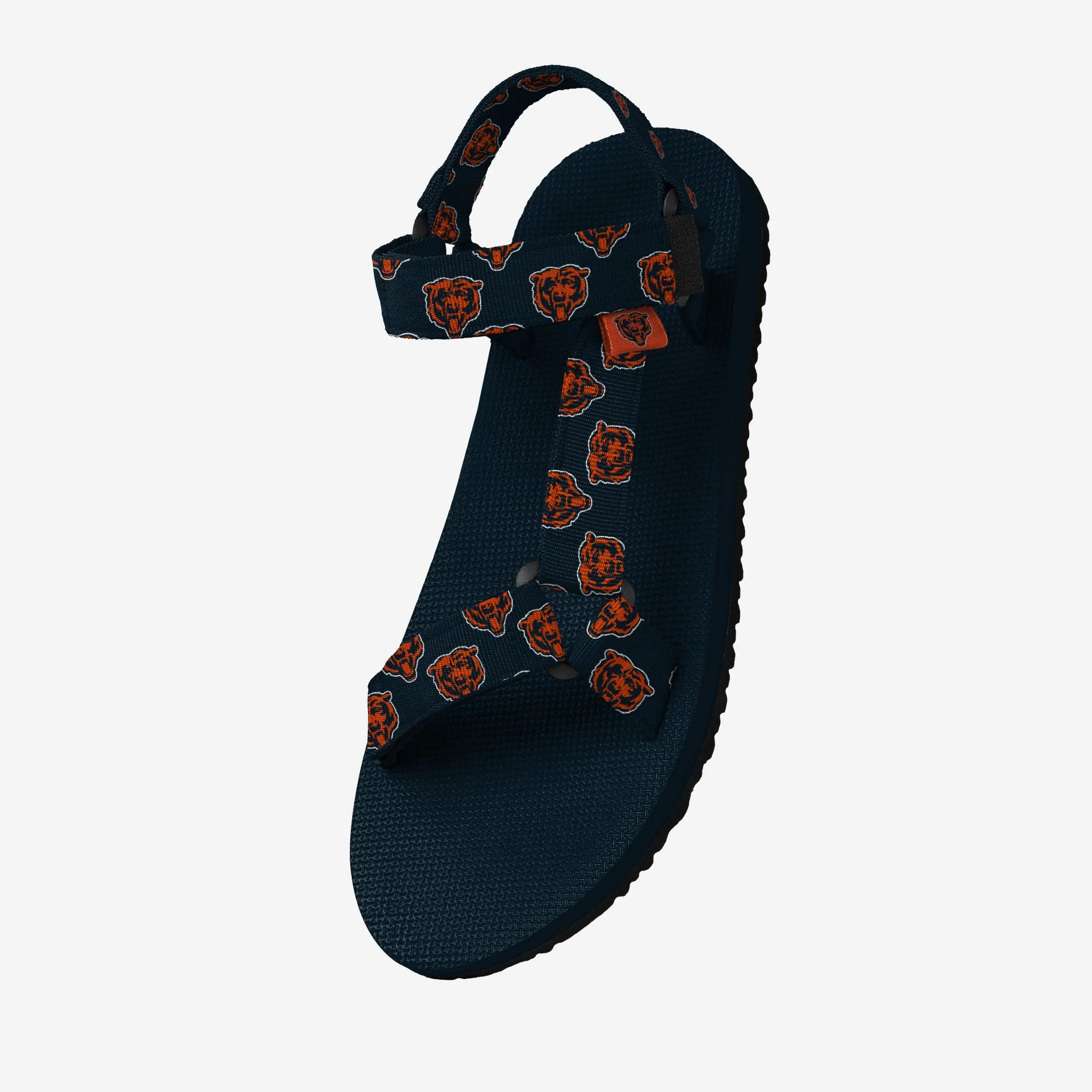 Chicago Bears Womens Repeat Logo Strap Sandal