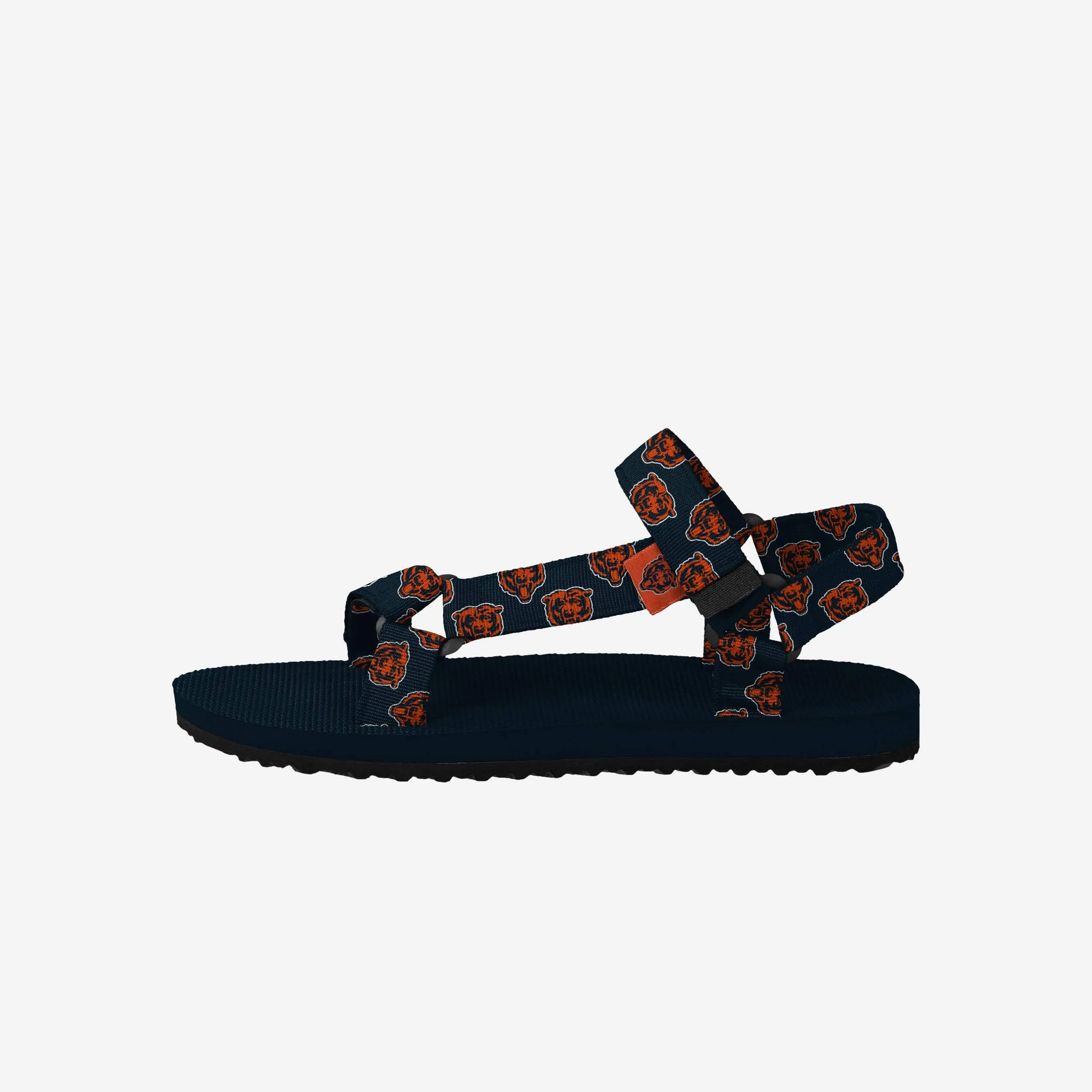 Chicago Bears Womens Repeat Logo Strap Sandal