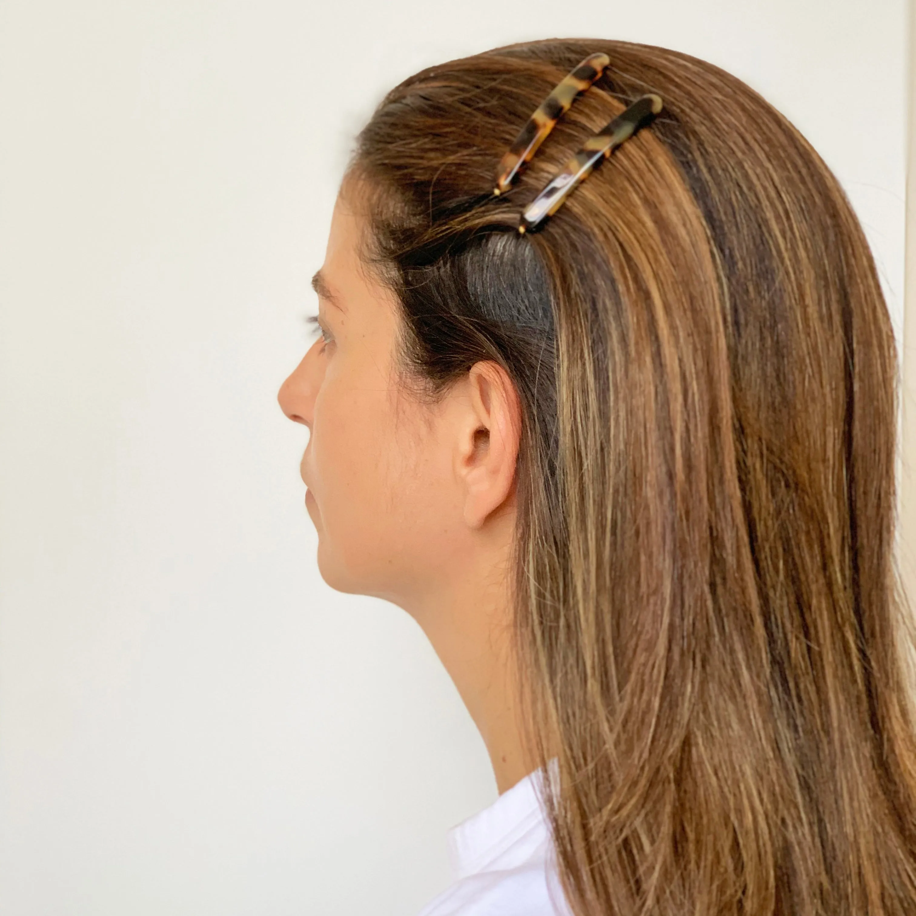 Classic Corne Noire Hair Slide Set