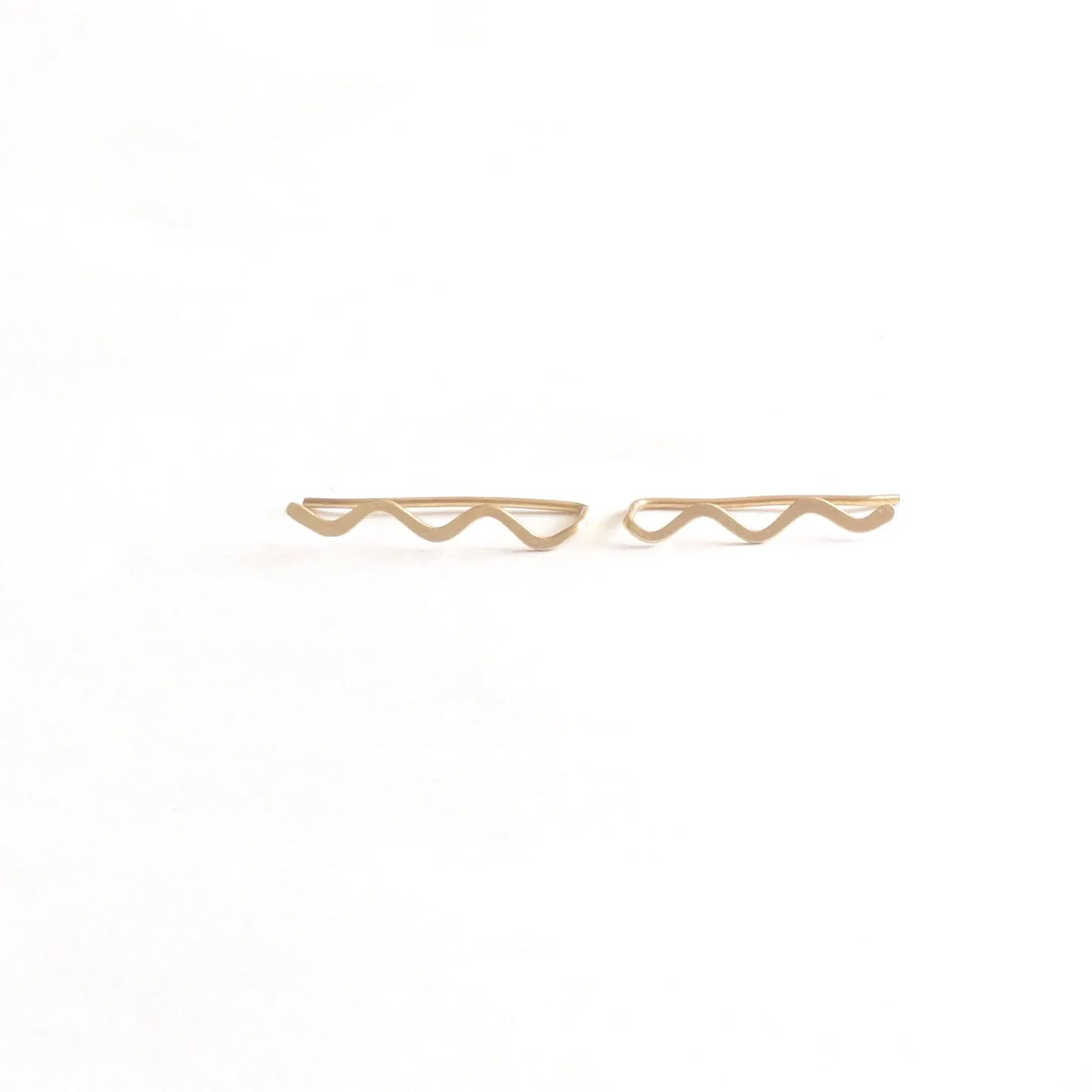 Classic Wave Adjustable Ear Climbers - 0205