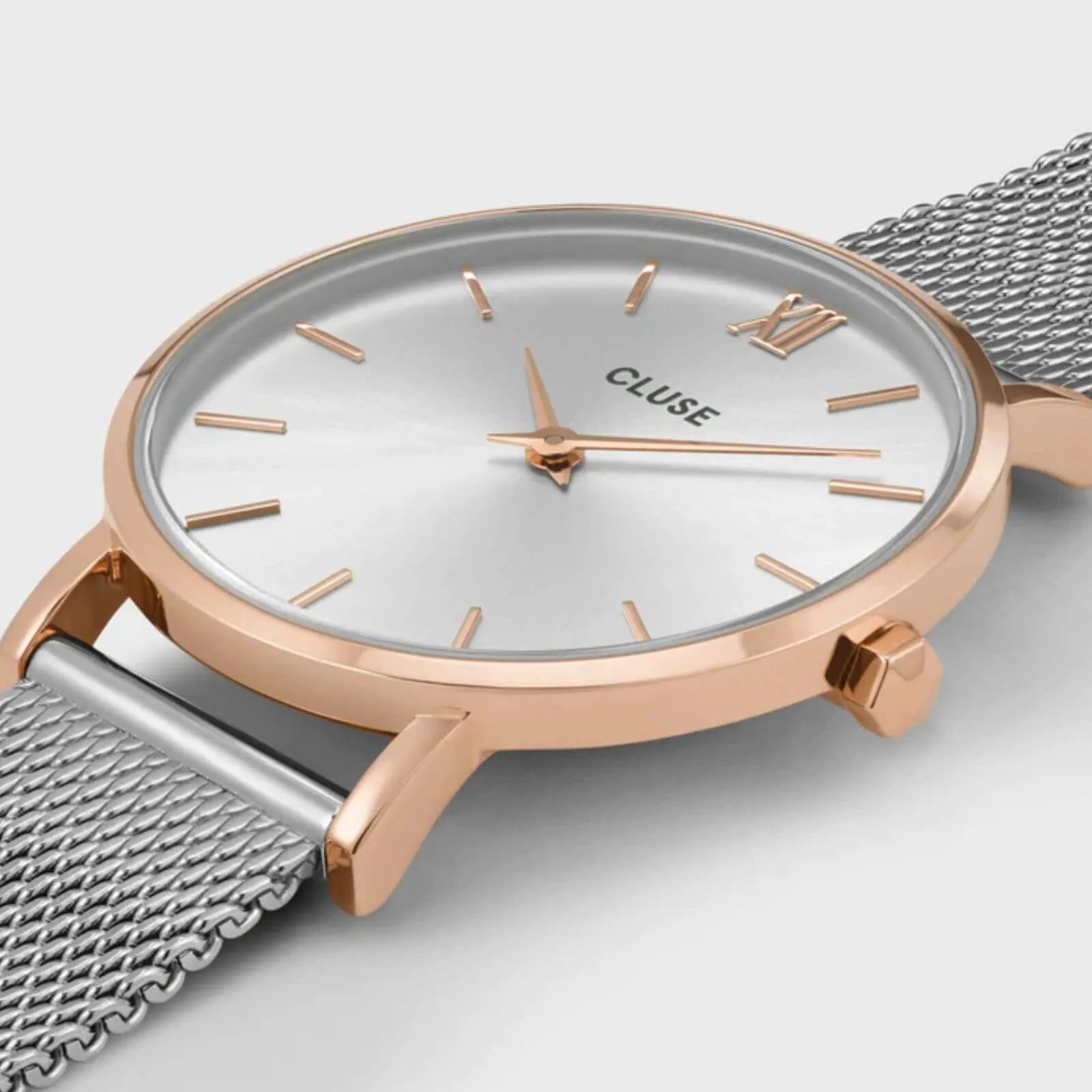Cluse Boho Chic Two Tone Mesh Watch
