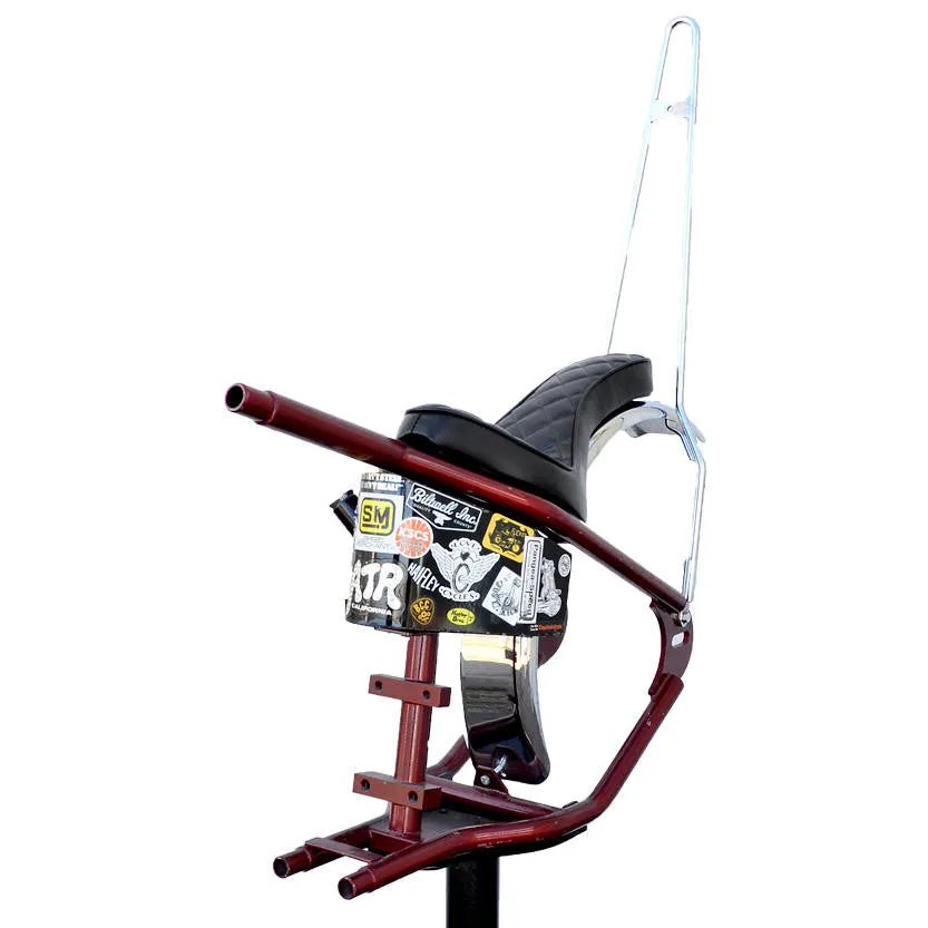 Cobra Seat for Sportster Hardtail Kit - Diamond Stitch