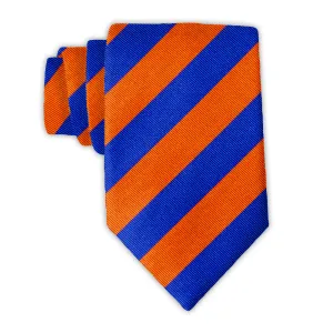 Collegiate Blue and Orange - Neckties