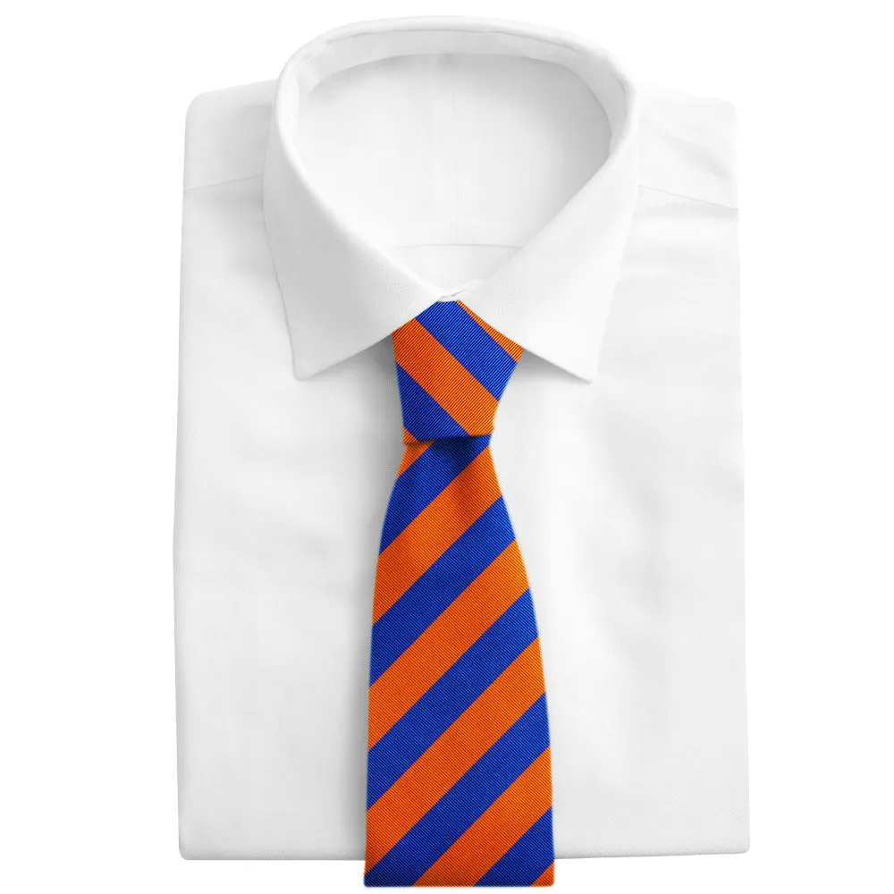 Collegiate Blue and Orange - Neckties