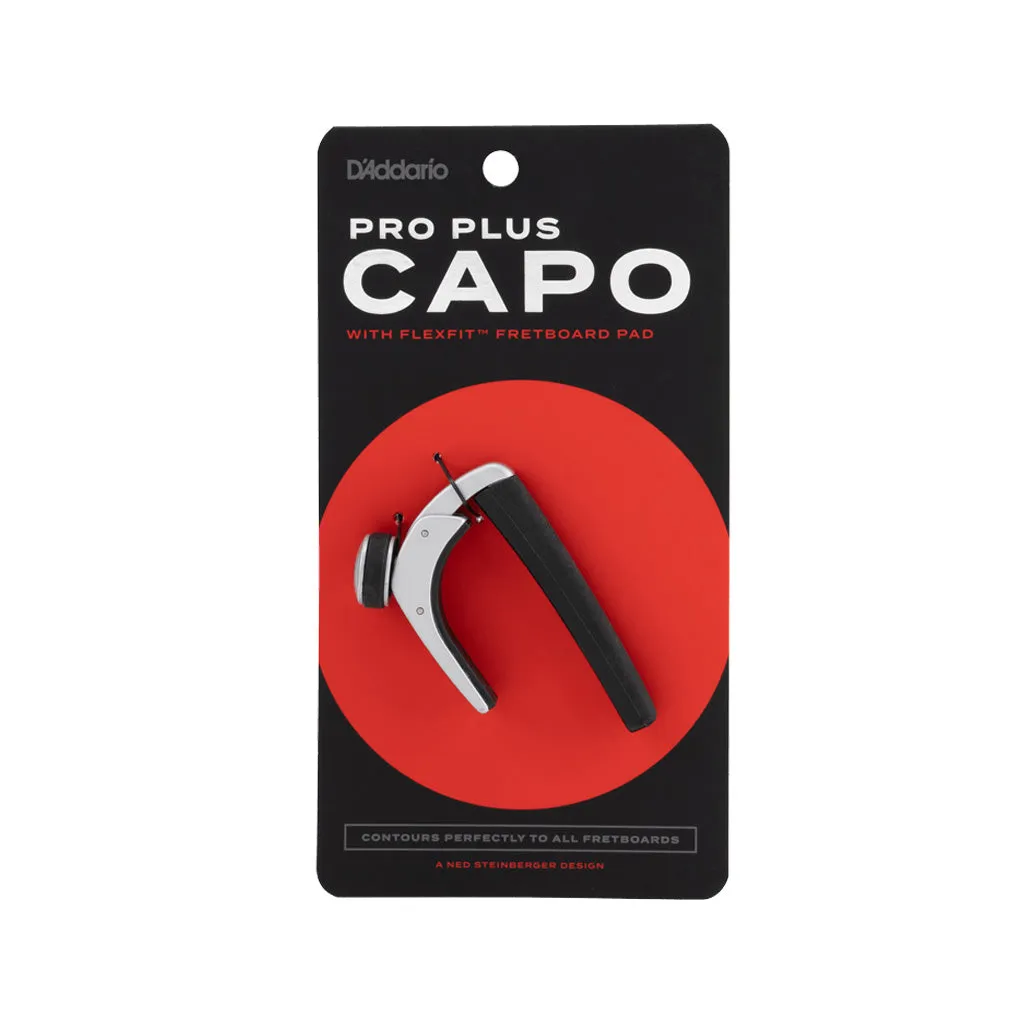 D'Addario PW-CP-02S NS Capo, Silver