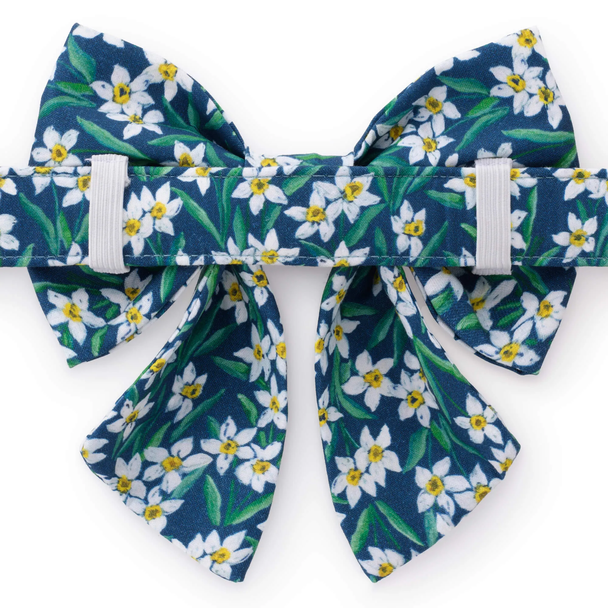 Daffodils Lady Dog Bow