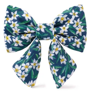 Daffodils Lady Dog Bow