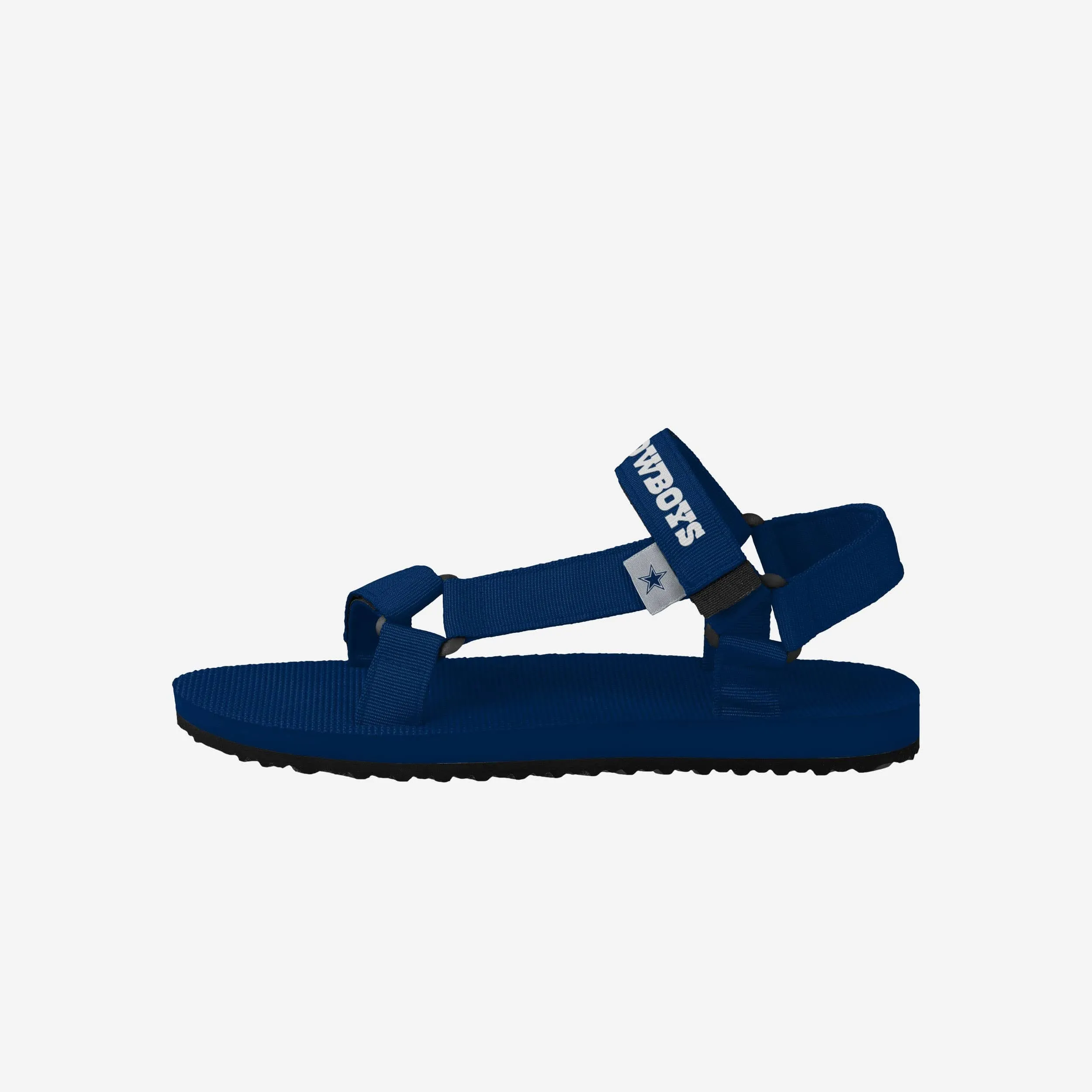 Dallas Cowboys Mens Solid Strap Sandal