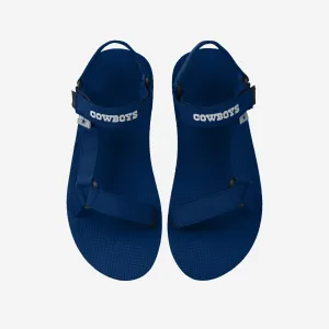 Dallas Cowboys Mens Solid Strap Sandal
