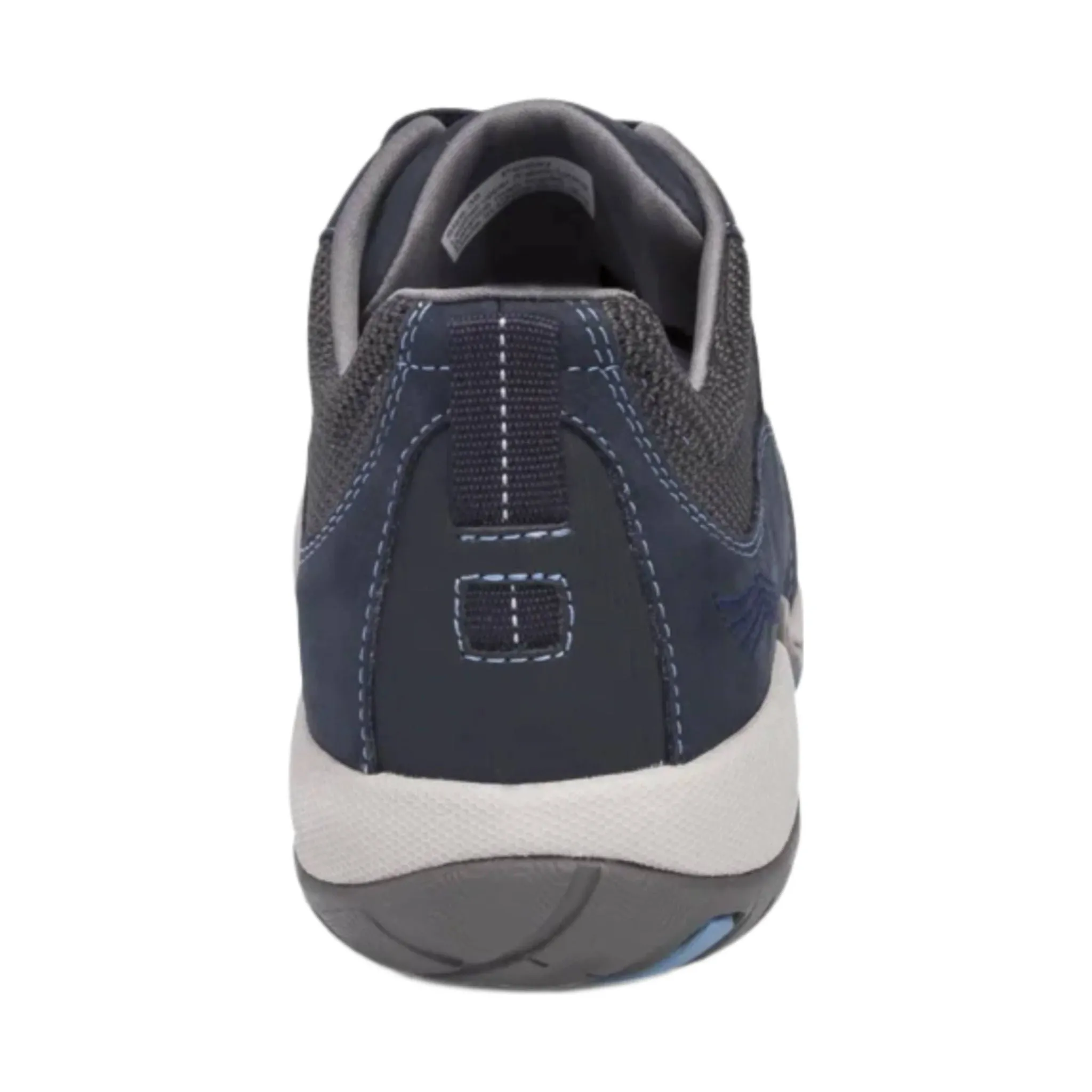 Dansko Women's Paisley Wide Waterproof Sneaker - Navy Milled Nubuck