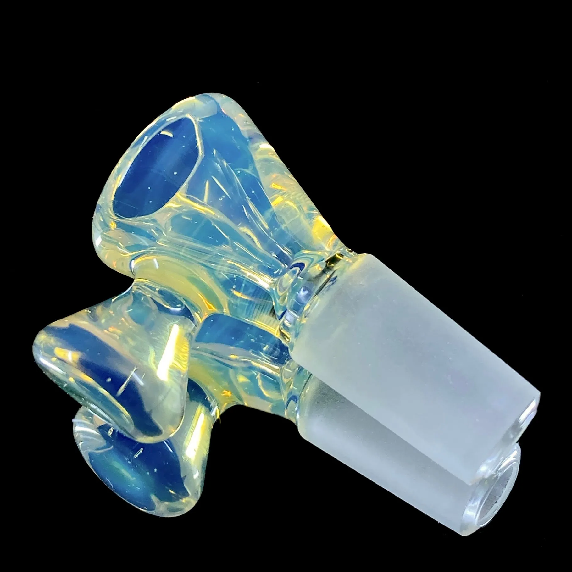 DC Glass Arts Cone Handle 14mm Single Hole Slide