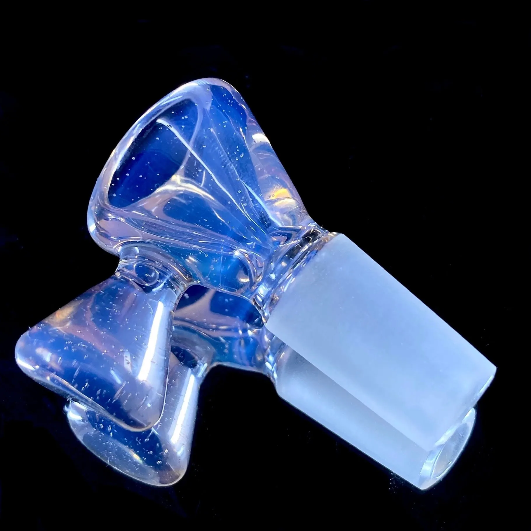 DC Glass Arts Cone Handle 14mm Single Hole Slide