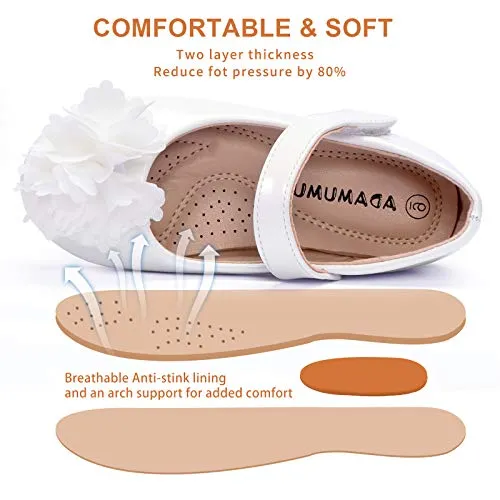 Elegant Flower Girl Shoes: Lace Ballet Flats for Toddlers
