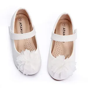 Elegant Flower Girl Shoes: Lace Ballet Flats for Toddlers