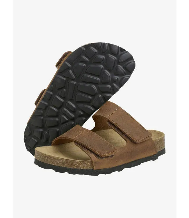 En Fant Sandal Nubuck Leather - Acorn